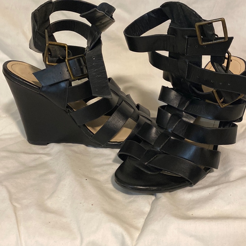 Women wedged heels sandals